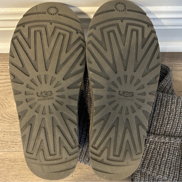 UGG Knit Women's Boots (F3011H) - Size 8 Color Grey - Picture 9 of 11